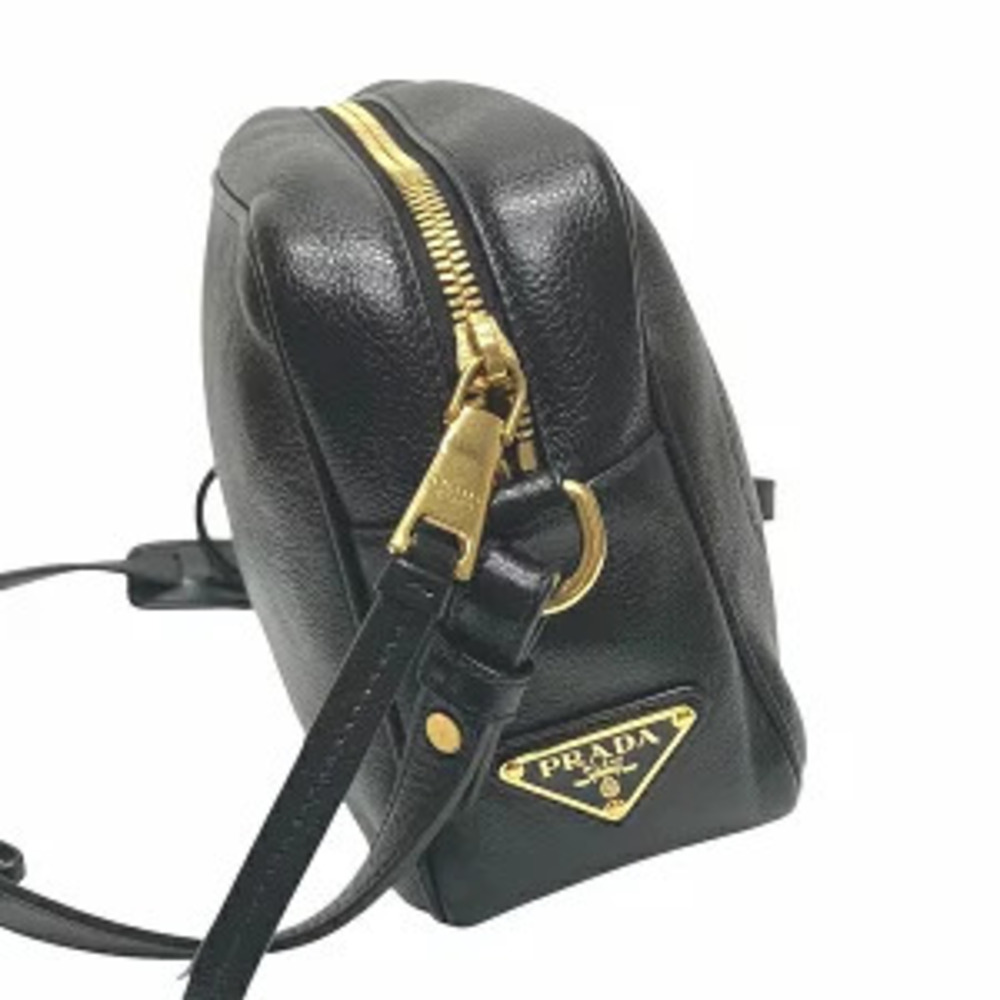 Prada Leather Black Shoulder Bag - Picture 5 of 6
